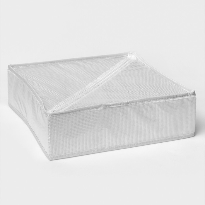 Органайзер для хранения белья LaDо́m, 7 ячеек, 32&times;32&times;10 см, цвет белый