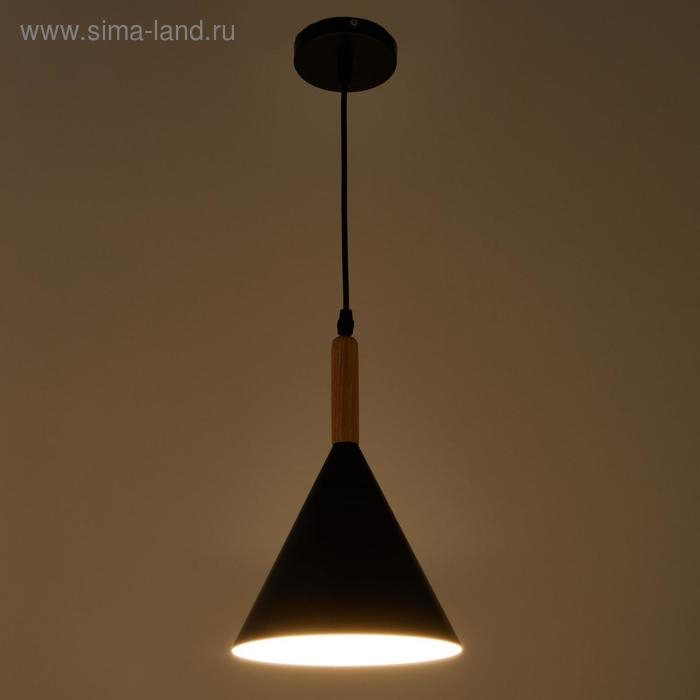 Светильник BayerLux 2034845/1 E27 40Вт черный 19,5х19,5х28 см