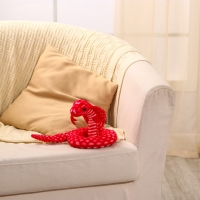 Мягкая игрушка &laquo;Кобра&raquo;, 55 см, цвет красный