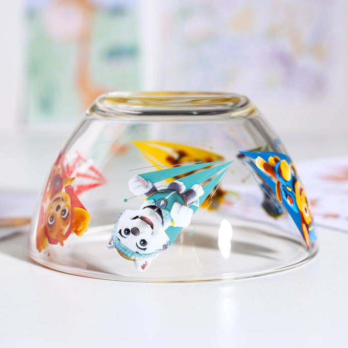 Набор посуды детский Priority &laquo;Щенячий патруль&raquo;, 3 предмета: кружка 275 мл, салатник d=12,8 см, тарелка d=19,5 см