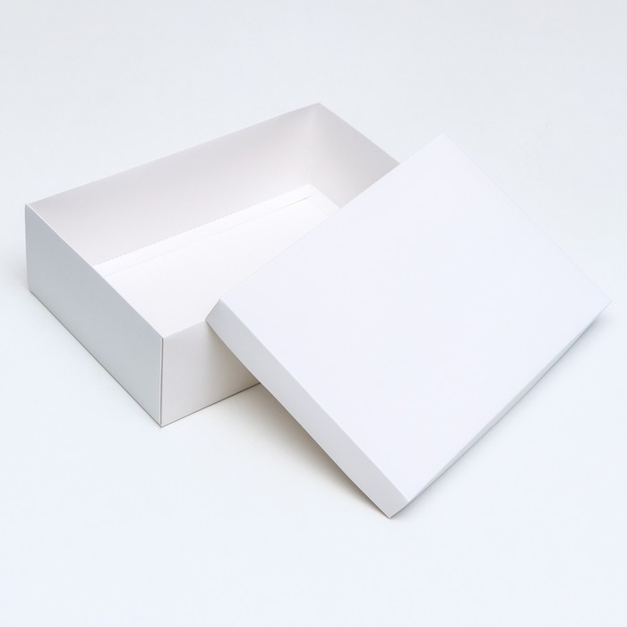 Коробка подарочная складная, упаковка, &laquo;Белая&raquo;, 30 х 20 х 9 см