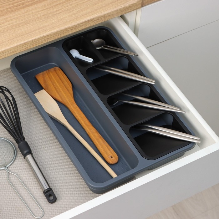 Лоток для столовых приборов, 40&times;26&times;5,1см, 6 отделений