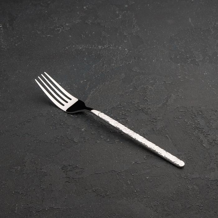 Вилка столовая из нержавеющей стали Magistro &laquo;Олин&raquo;, h=21 см, цвет серебряный