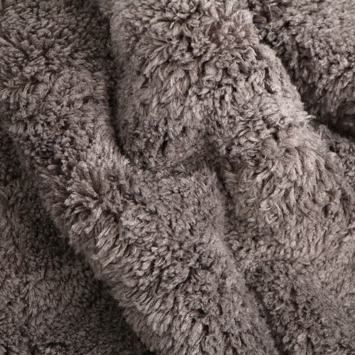 Салфетка из микрофибры плюшевая, универсальная, 30 х 40 см, 800 г/м&sup2;