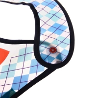 Нагрудник для кормления &laquo;Джентльмен&raquo; непромокаемый на липучке, с карманом