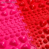 Комплект напольный модульный массажный коврик-пазл ОРТОША &laquo;МИКС - 5&raquo; (6 пазлов )