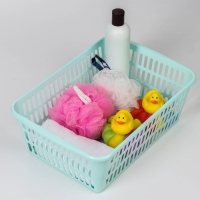 Корзина для хранения, 36&times;25&times;12.5 см, цвет МИКС