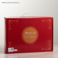 Набор аксессуаров для ванной комнаты &laquo;Утиные истории&raquo;, 4 предмета (дозатор 200 мл, мыльница, стакан, подставка для щёток), цвет белый