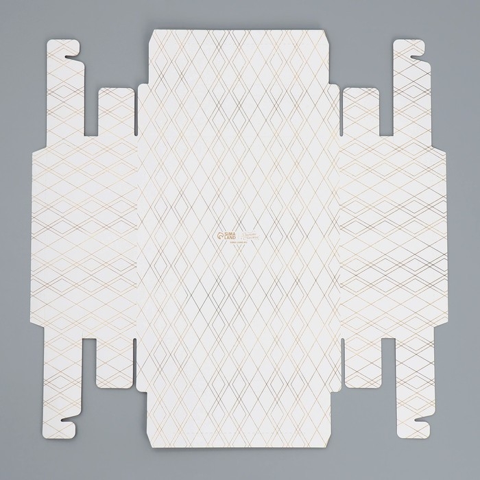 Коробка для конфет, кондитерская упаковка, 16 ячеек &laquo;Поздравляю от всей души&raquo;, 18.9 х 18.9 х 3.8 см
