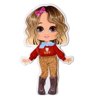 Магнитная игра &laquo;Одевашки. Модная девчонка. Ксюша&raquo;