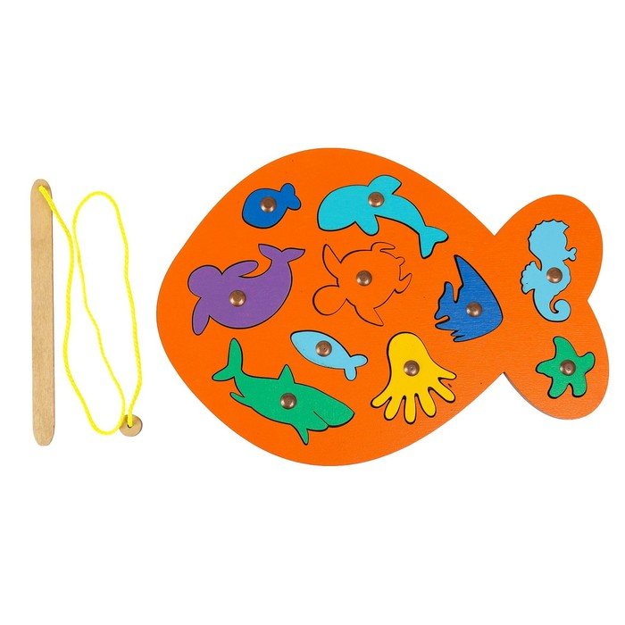 Магнитная рыбалка &laquo;Рыбка&raquo; МИКС