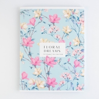 Тетрадь 96 листов клетка, А4 на скрепке,&laquo;1 сентября: Floral Dreams&raquo;, обложка мелованный картон 215 гр белизна 96%