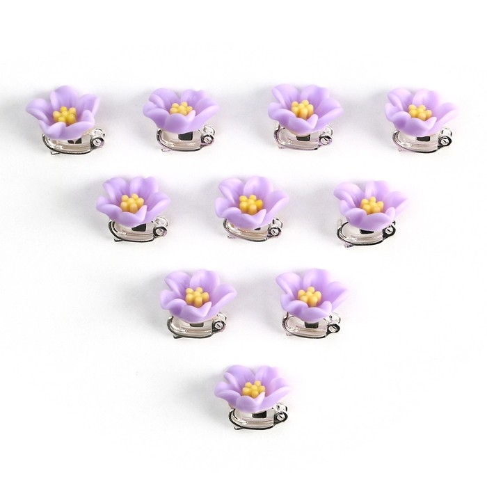 Заколки для волос &laquo;Создай свой стиль&raquo;, 10 шт., 1.3 х 1.3 х 1.5 см