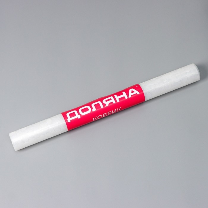 Коврик противоскользящий Доляна &laquo;Галька&raquo;, 45&times;90 см, цвет прозрачный