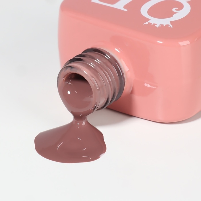 Гель лак для ногтей &laquo;SIMPLE&raquo;, 3-х фазный, 10 мл, LED/UV, цвет коричневый (117)