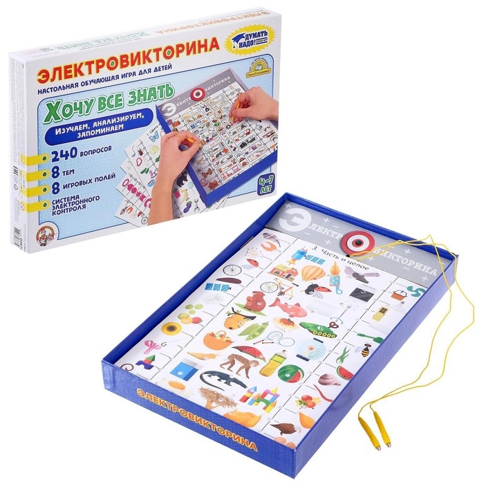 Электровикторина &laquo;Хочу всё знать&raquo;