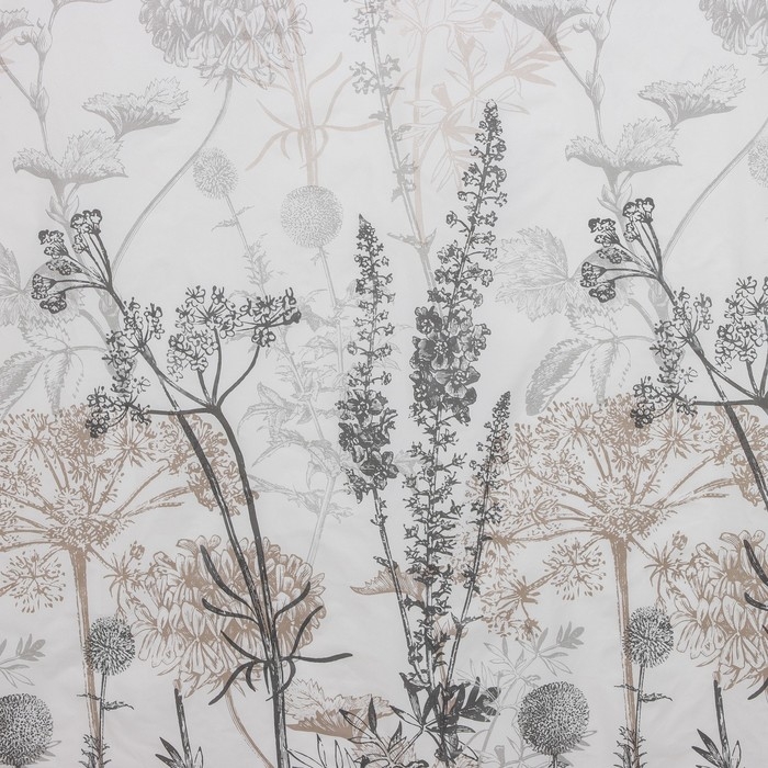 Штора для ванной Доляна &laquo;Силуэт&raquo;, 180&times;180 см, EVA, с люверсами