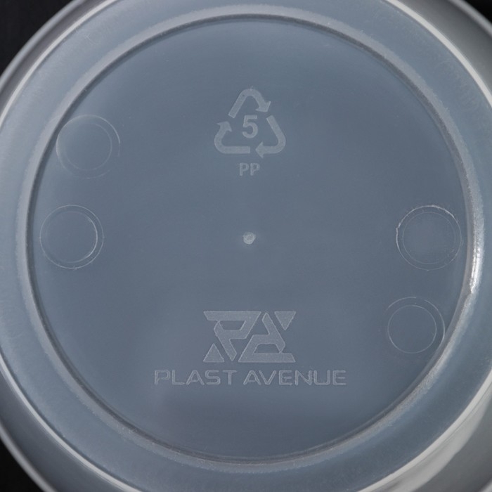 Кашпо для цветов со вставкой &laquo;Грация&raquo;, 2 л, цвет прозрачный