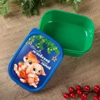 Ланч - бокс новогодний &laquo;Теплых мгновений&raquo;, 500 мл