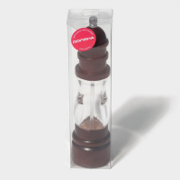 Мельница для специй Доляна &laquo;Эстет&raquo;, 22&times;5,5 см, керамический механизм, дуб