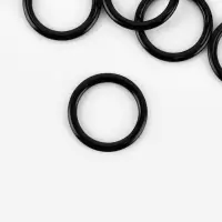 Кольцо для бретелей, металлическое, 10 мм, 20 шт., чёрное