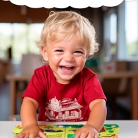 Книга картонная с колёсиком "Пушистые загадки", 12 стр.