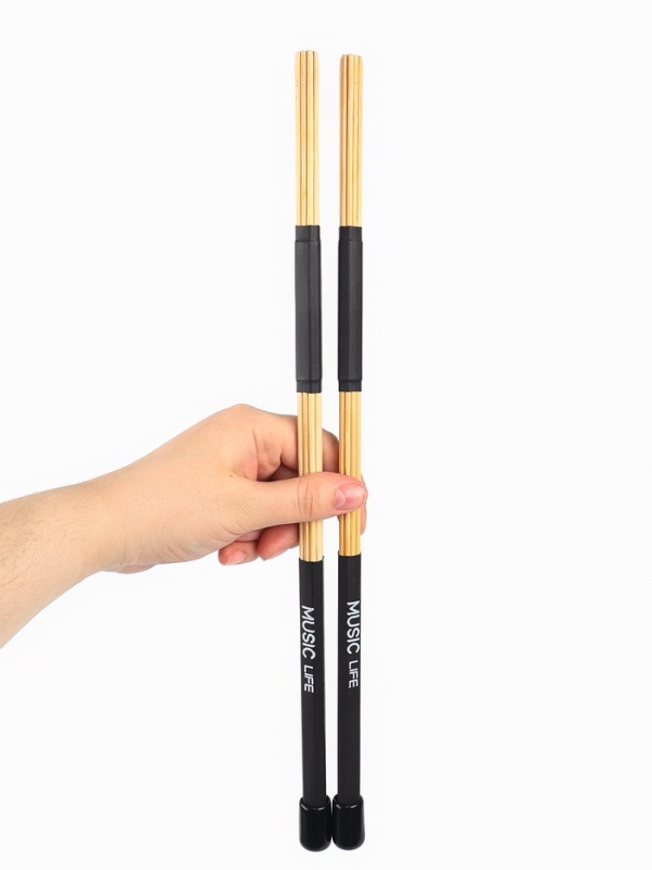Барабанные палочки-щетки, рюты Music Life