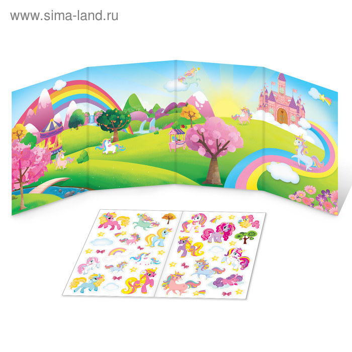 Наклейки многоразовые набор &laquo;Умный малыш&raquo;, 8 шт.