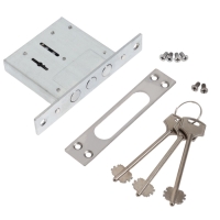 Замок врезной LOCKLAND, для металлических дверей, сувальдный механизм