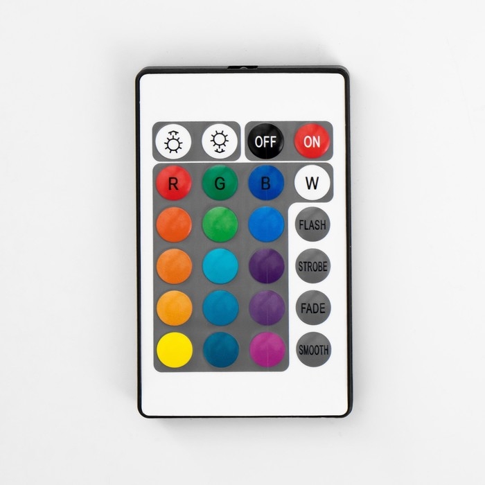 Настольная лампа с ПДУ "Призма" LED RGB сенсорная АКБ 8х8х18 см RISALUX