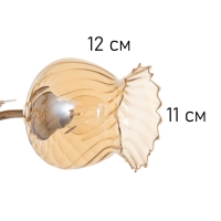 Люстра "Лиза" 3х40Вт Е27 золото