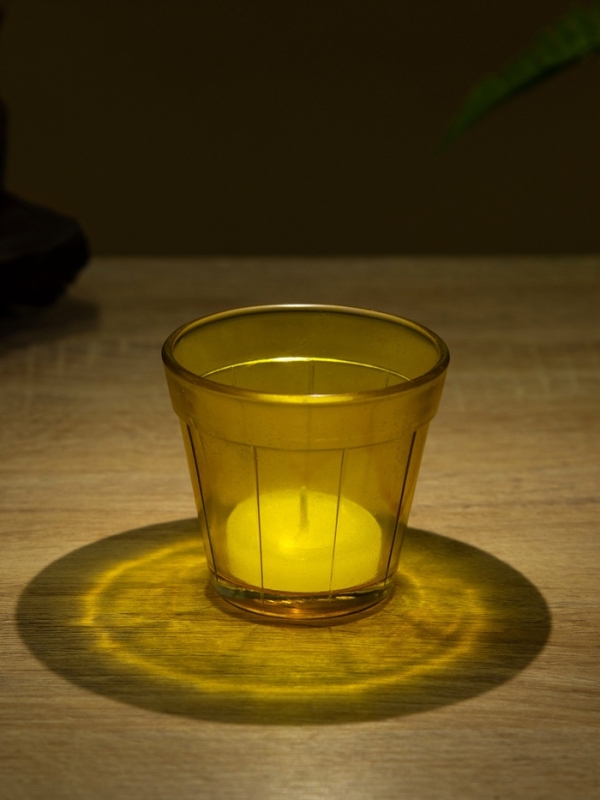 Подсвечник для чайной свечи 6,6х6,6х6см