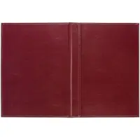 Папка адресная Nebraska, бордовая
