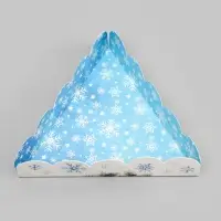 Коробка для печенья, &laquo;Верь в чудеса&raquo;, 18&times;18&times;4 см, Новый год