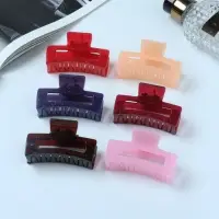 Крабик для волос &laquo;Глория&raquo;, прямой, 6.5 см, МИКС