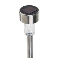 Садовый светильник на солнечной батарее &laquo;Цилиндр&raquo;, 5.5&times;35&times;5.5 см, 1 LED, свечение белое