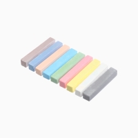 Мелки цветные школьные, набор 20шт "Синий трактор", прямоугольные