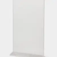 Двухсторонняя подставка А4, оргстекло 2 мм, 21&times;6.5&times;32.5 см, В ЗАЩИТНОЙ ПЛЁНКЕ