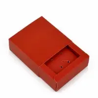 Коробка под бижутерию &laquo;Красная&raquo;, 7.5 х 7.5 х 3 см