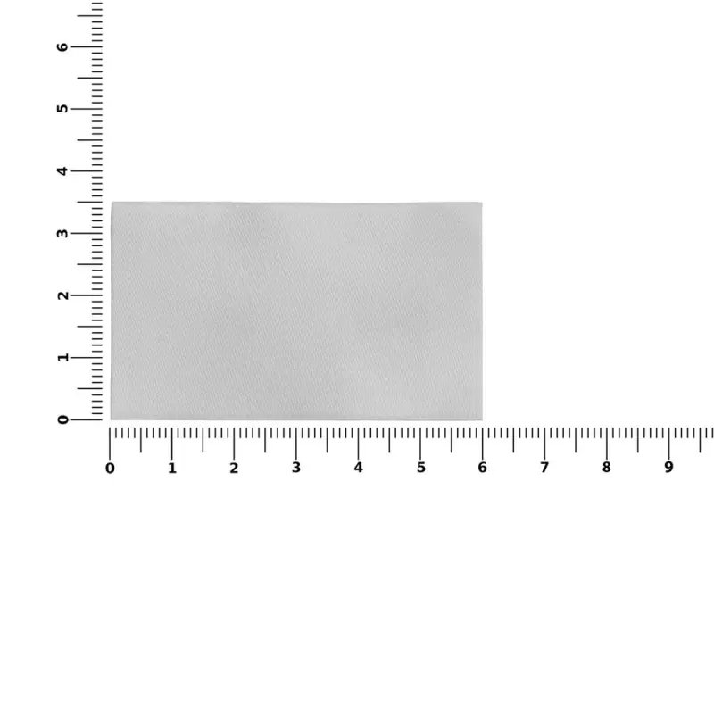 Лейбл тканевый Epsilon, M, светло-серый