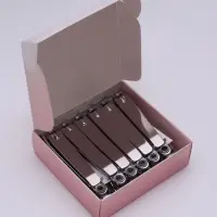 Кусачки книпсер педикюрные, с пилкой, 7 см, в коробке