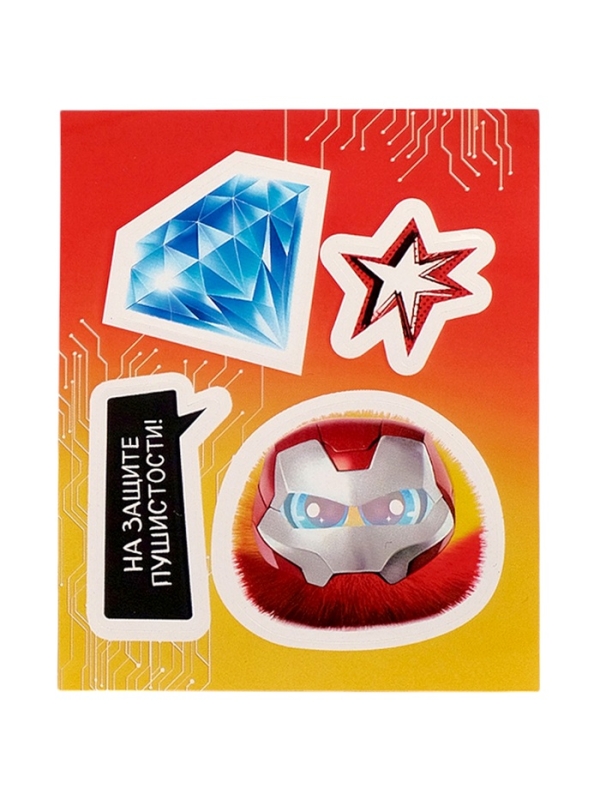 Мягкая игрушка &laquo;Лупоглазики. Плюшевые мстители: Броне-пух&raquo;