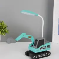 Ночник "Экскаватор" 8хLED 3Вт 5V USB АКБ 2 режима, точилка 7х11х31 см