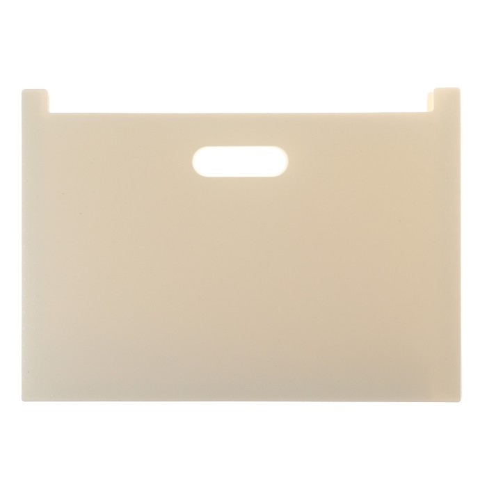 Папка для бумаги А4 пластиковая Calligrata, 12 отделений, бежевая