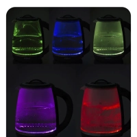 Чайник электрический заварочный с подсветкой КТ-6145 - 2 л