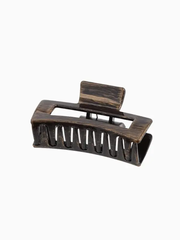 Краб для волос "Джастин" прямой, 8,5 см, микс