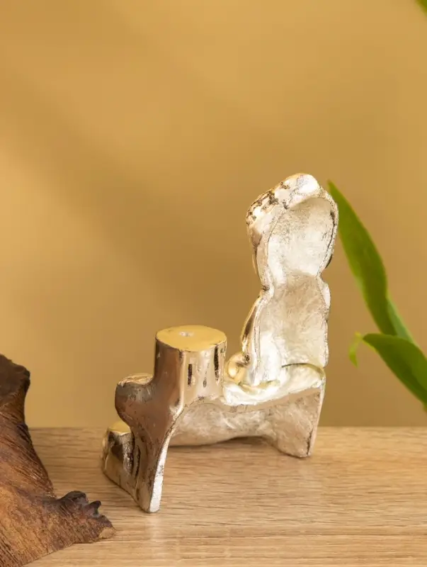 Подставка под благовония "Будда Намасте" алюминий 7х6х11 см