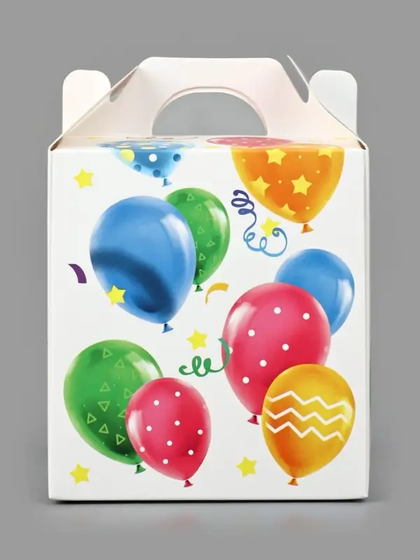 Упаковка для кондитерских изделий под 1 капкейк &laquo;Подарок для тебя&raquo;, 9 х 9 х 10 см