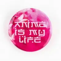 Значок металлический закатной &laquo;Милые анимешки&raquo;, d=2.5 cм, МИКС