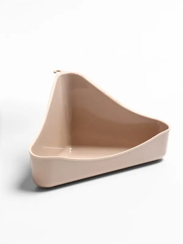 Туалет угловой для грызунов 16 х 9 х 8,5 см, микс цветов